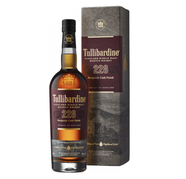 228 Burgundy Cask Finish Single Malt Whisky - Tullibardine